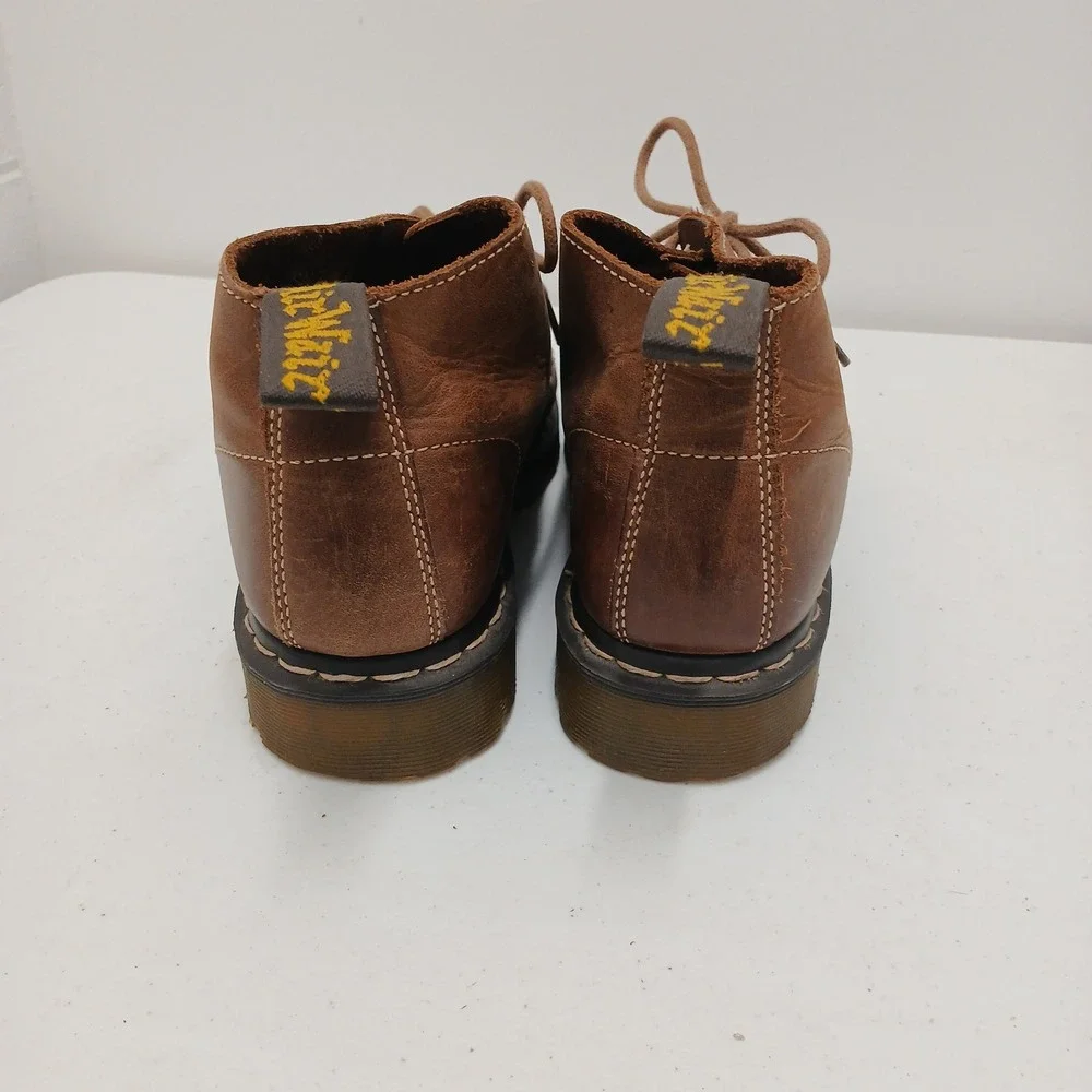 Dr. Martens Chukka Boots Mens 11 Brown Tan Leather Desert AirWair Shoes Doc